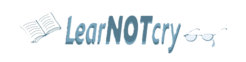 LearNOTcry - Logo projektu 